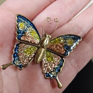 Vintage Butterfly Brooch